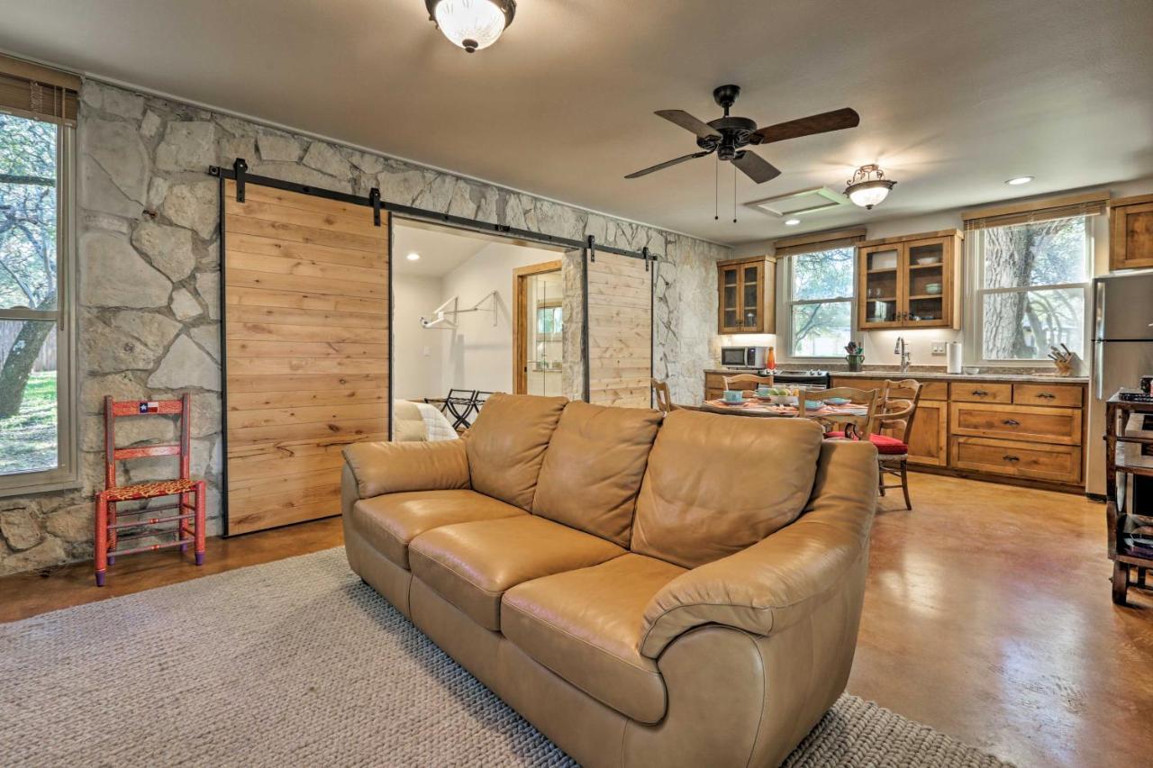 Blanco Riverfront Historic Home, 3 Mi To Downtown! Zewnętrze zdjęcie